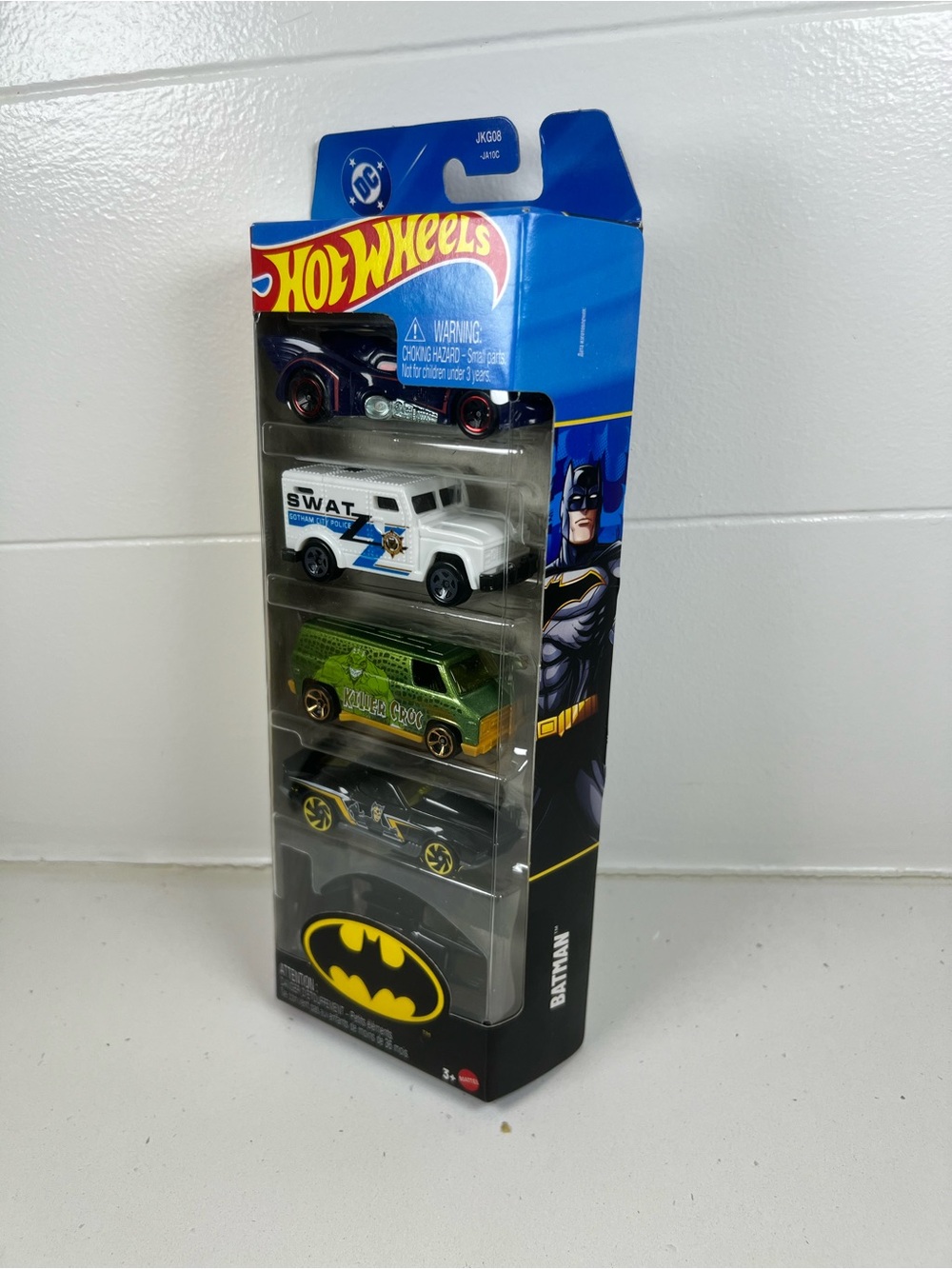 NIB Hot Wheels DC Batman 5-Pack Die Cast Cars Set Mattel New Sealed - Picture 2 of 3